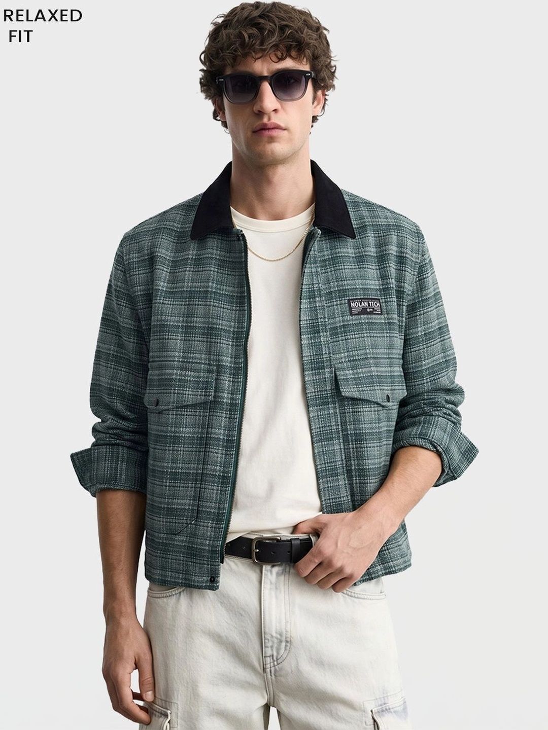 The Indian Garage Co Men Checked Woven Jacket-picture-30