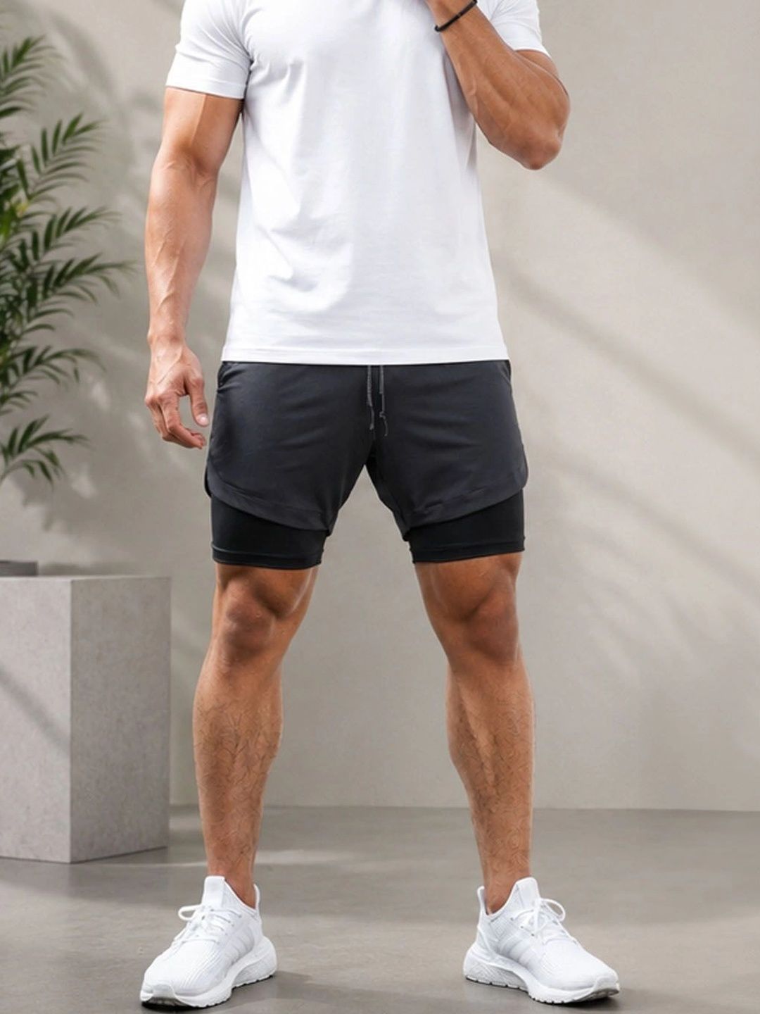 Suo Men Training or Gym Sports Shorts-picture-17