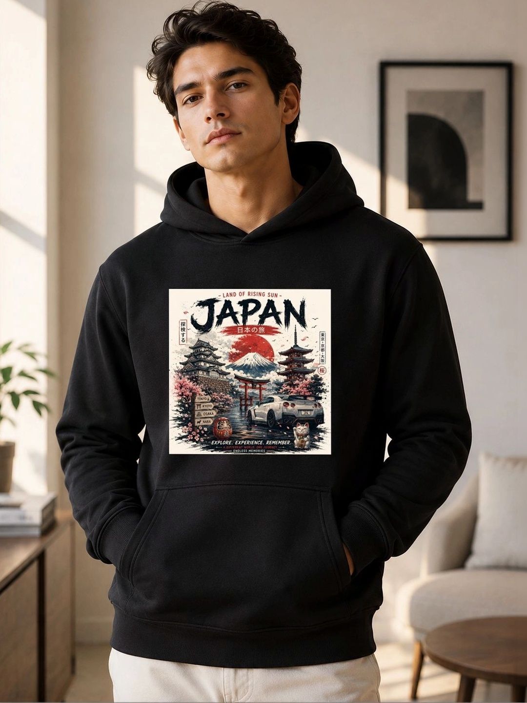 TRENDIFYTEEZ Men Printed Hooded Sweatshirt-picture-54