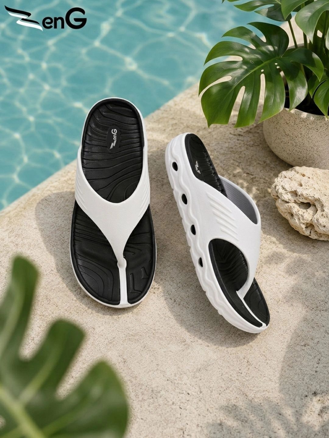 ZENG Men Rubber Thong Flip-Flops-picture-53