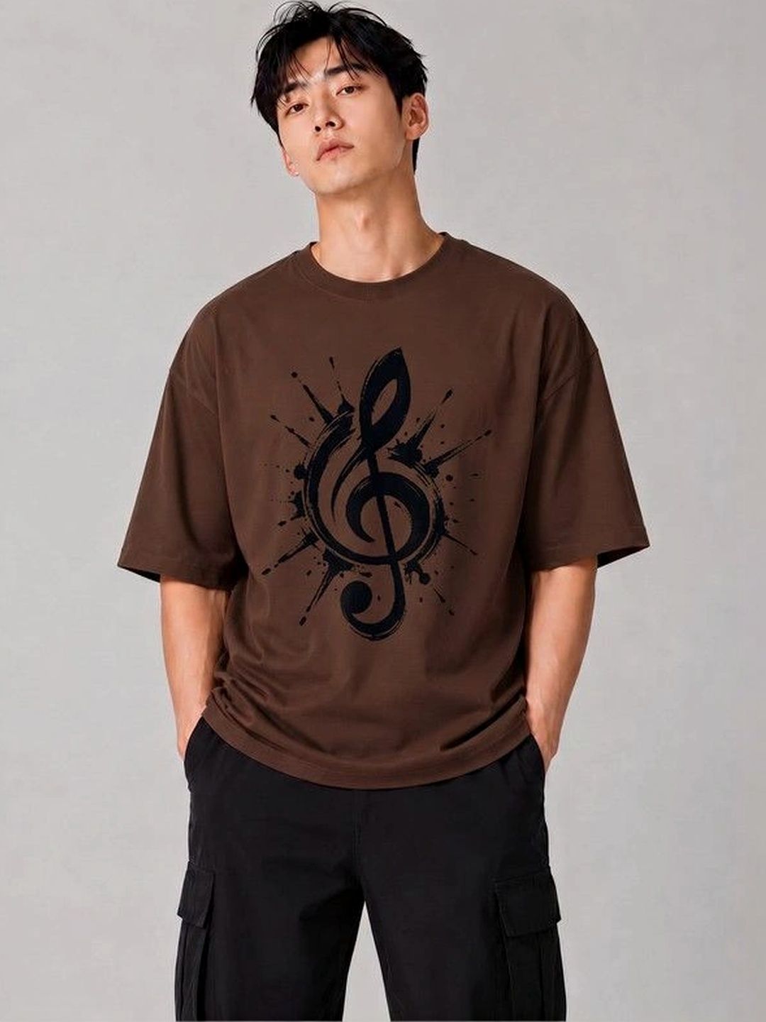 9TUNKI Men Printed Pure Cotton T-shirt-picture-32