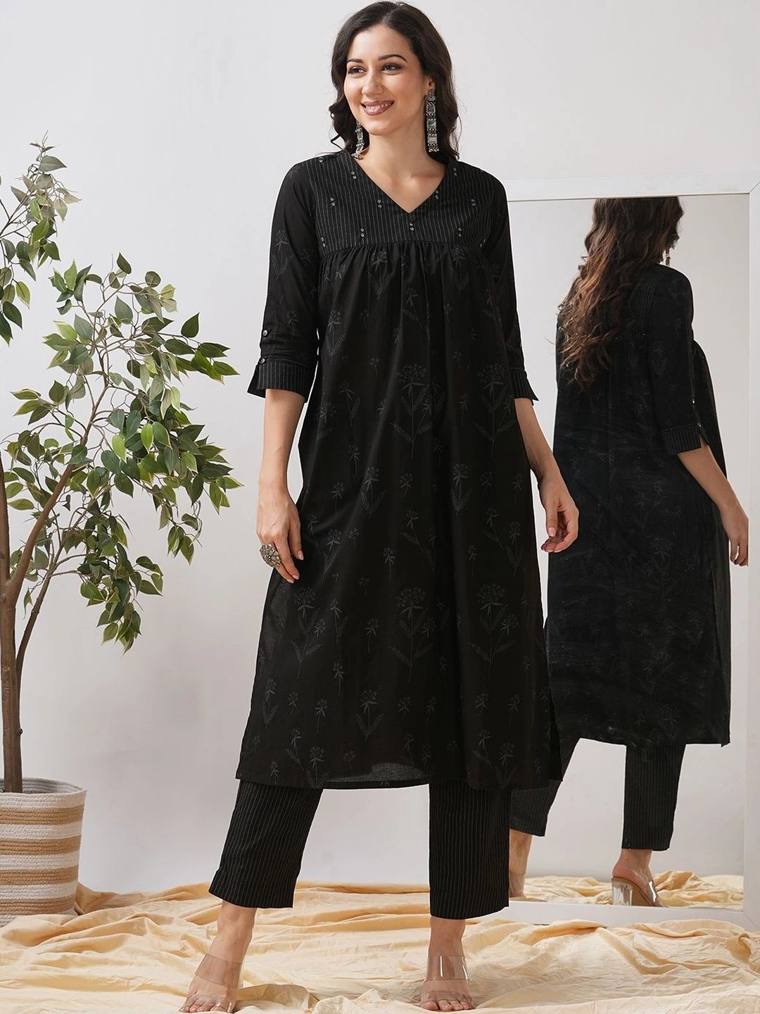 KAMI KUBI Women Floral Printed Kurta-picture-24