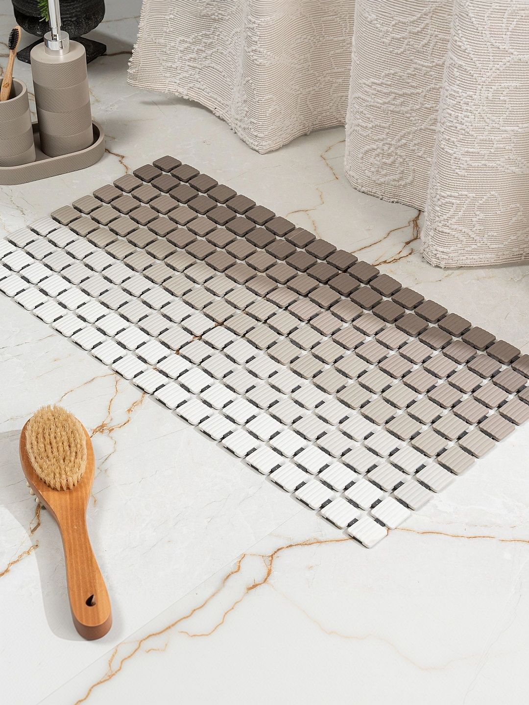Pano Brown Anti-Skid Bath Rugs-image-46