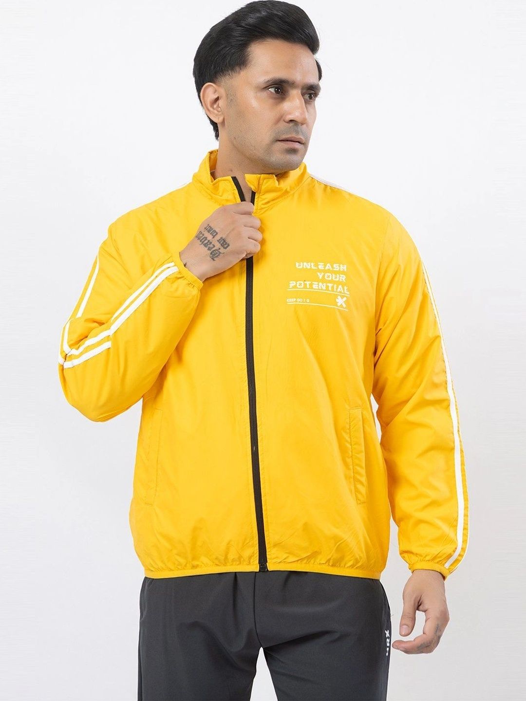 HRX by Hrithik Roshan Men Typography Lightweight Sporty Jacket-picture-13