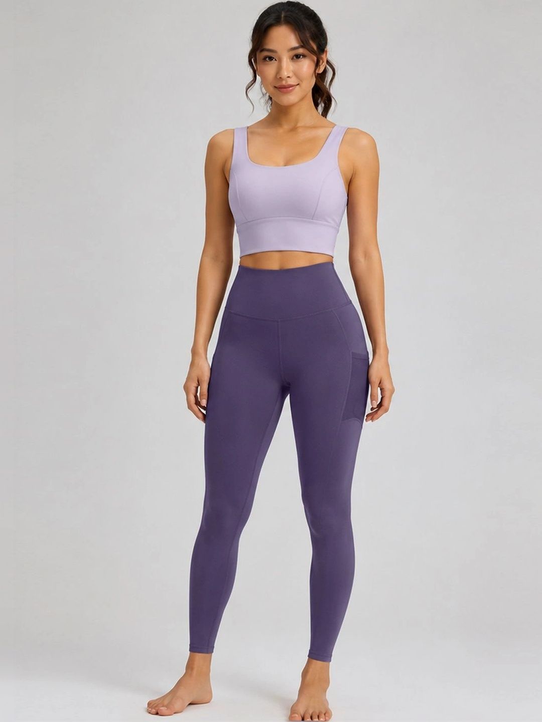 StyleCast Flex Solid Top with Leggings-picture-31
