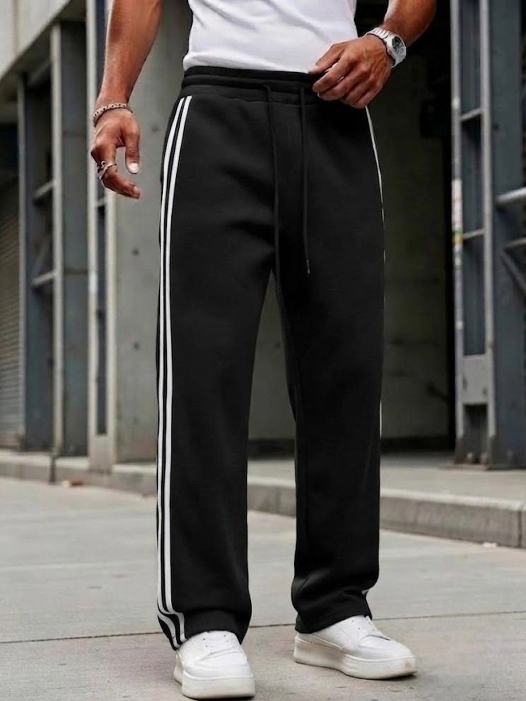 PROGENY Men Relaxed Fit Training Track Pants-picture-43