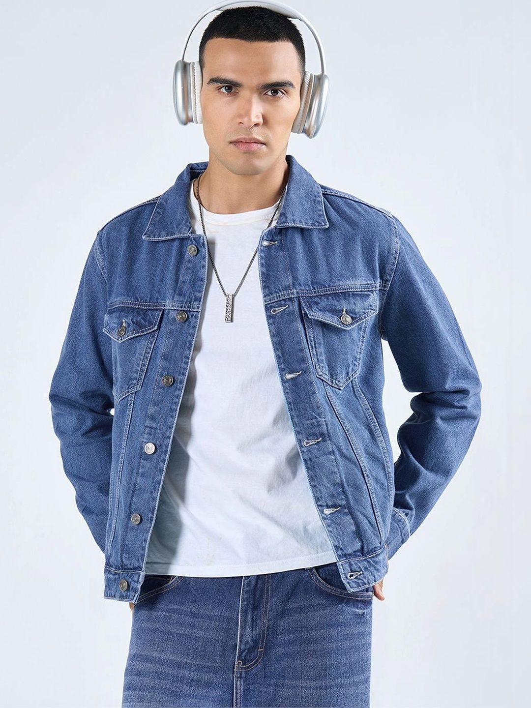 SF JEANS by Pantaloons Men Denim Jacket-picture-23