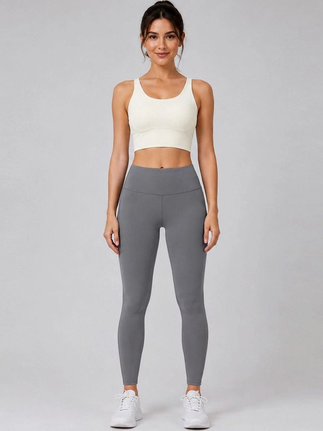 StyleCast Flex Scoop Neck Sports Top With Tights Co-ords-picture-45