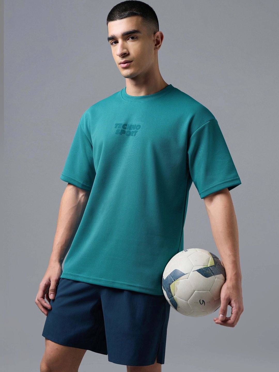 Technosport Men Brand Logo T-shirt-image-9