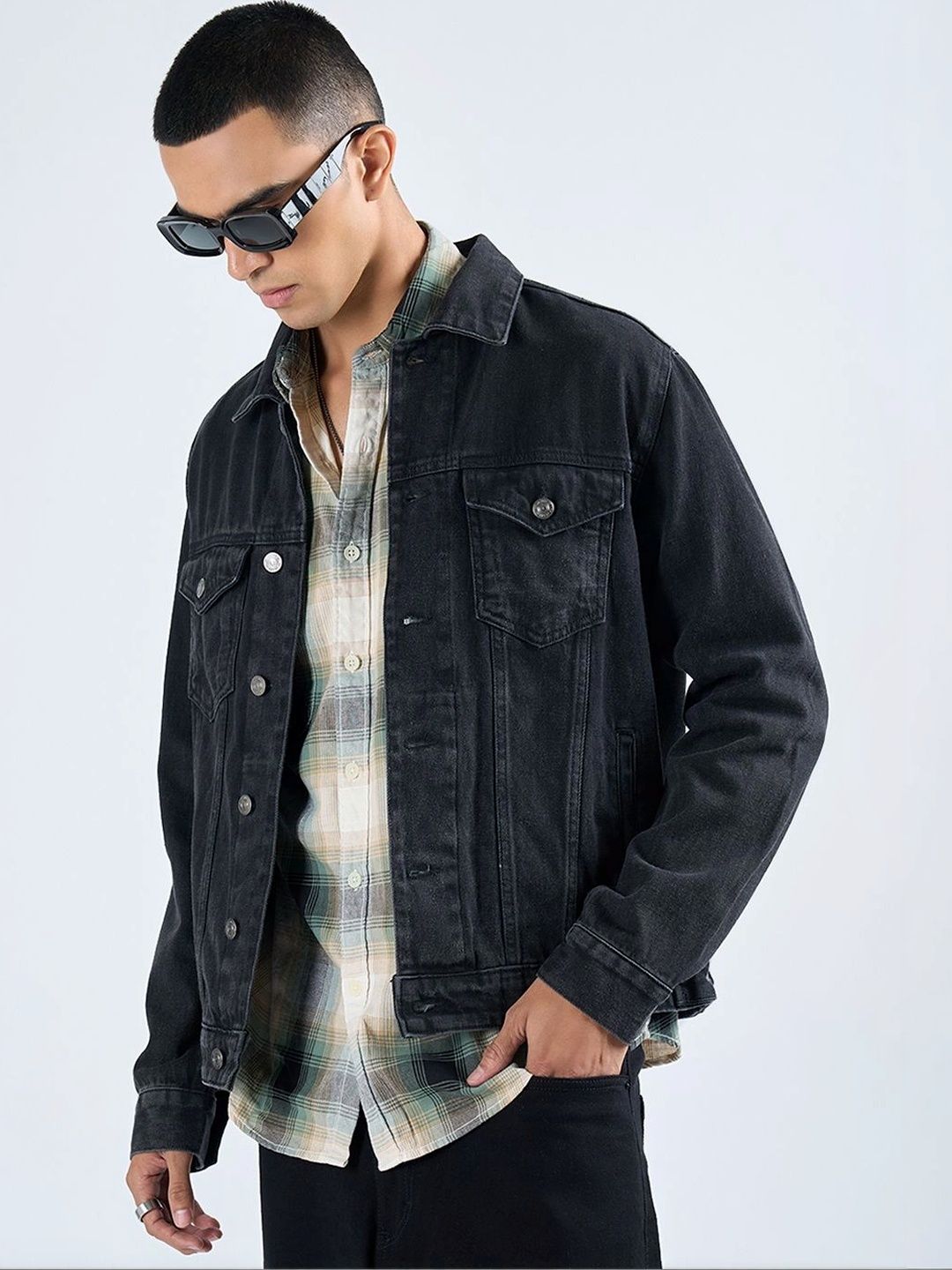 SF JEANS by Pantaloons Men Denim Jacket-picture-17