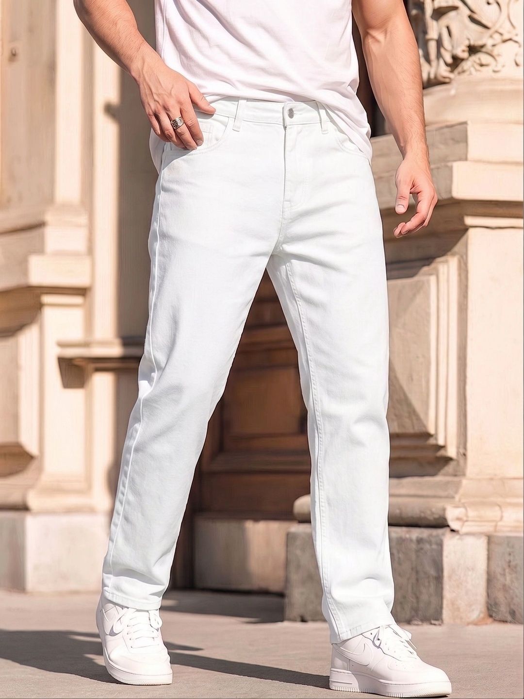 Lahaba Men London Regular Fit Mid-Rise Stretchable Jeans-picture-14