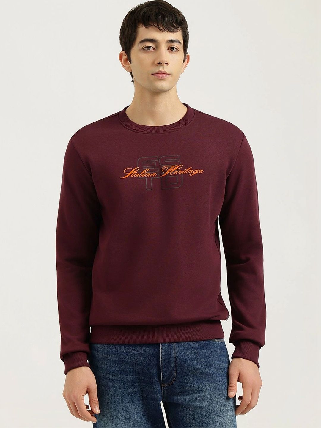 United Colors of Benetton Men Printed Sweatshirt-picture-57
