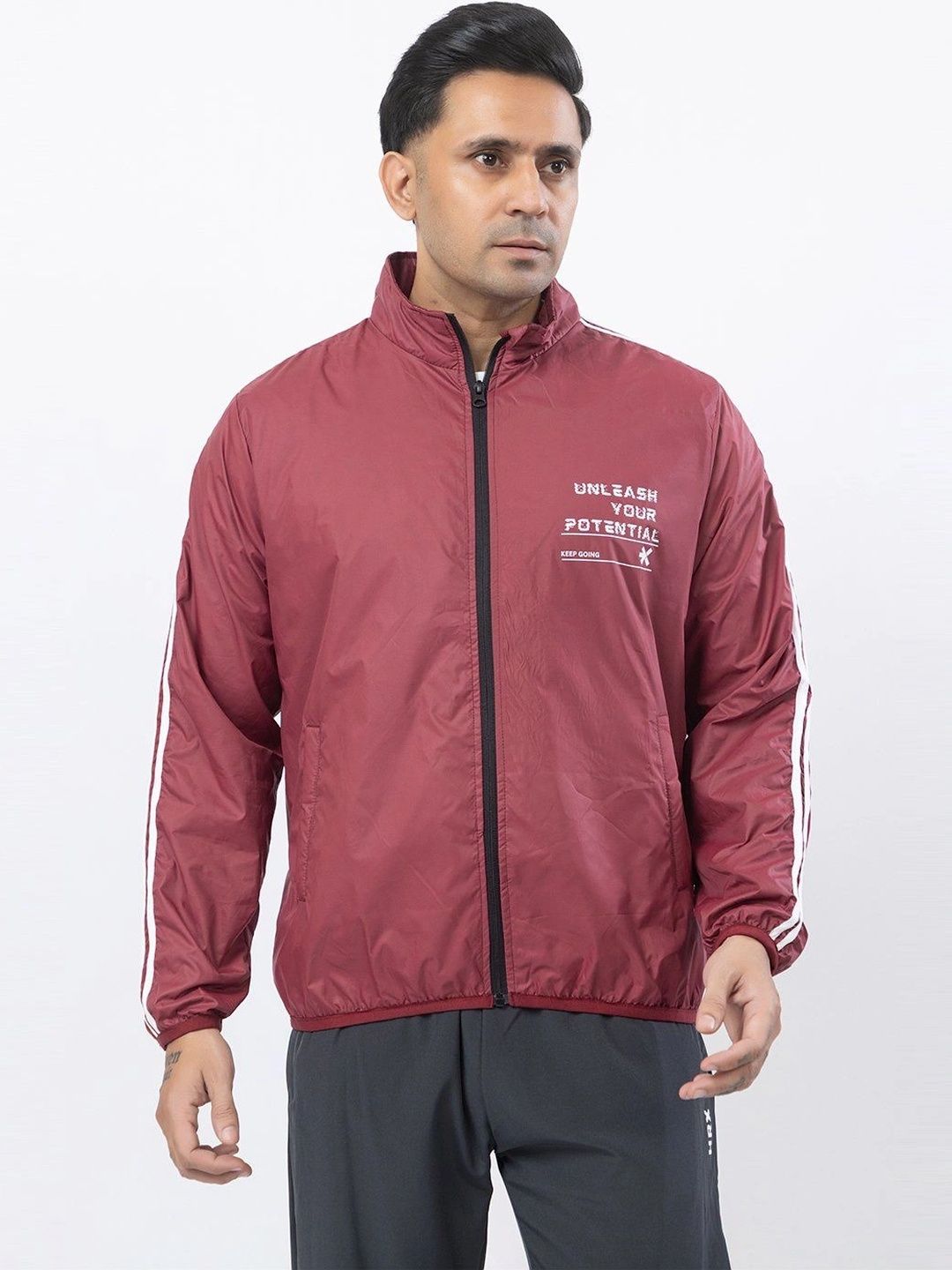 HRX by Hrithik Roshan Men Typography Lightweight Sporty Jacket-picture-17