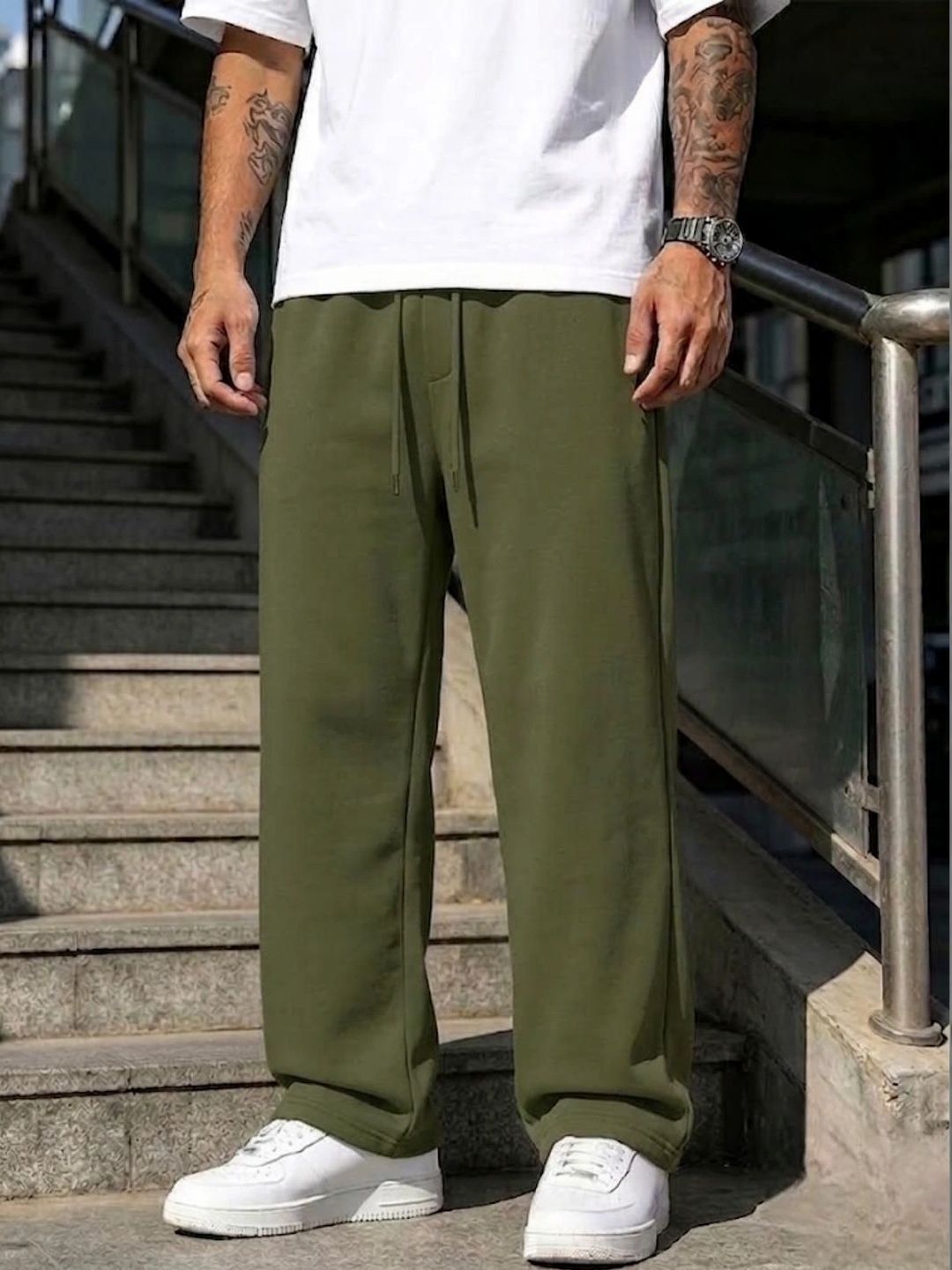dockstreet Men Relaxed Fit Training Track Pants-picture-47