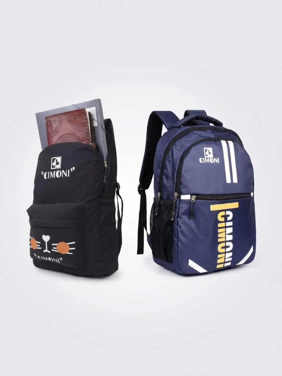CIMONI Unisex Graphic Applique Backpack-picture-34