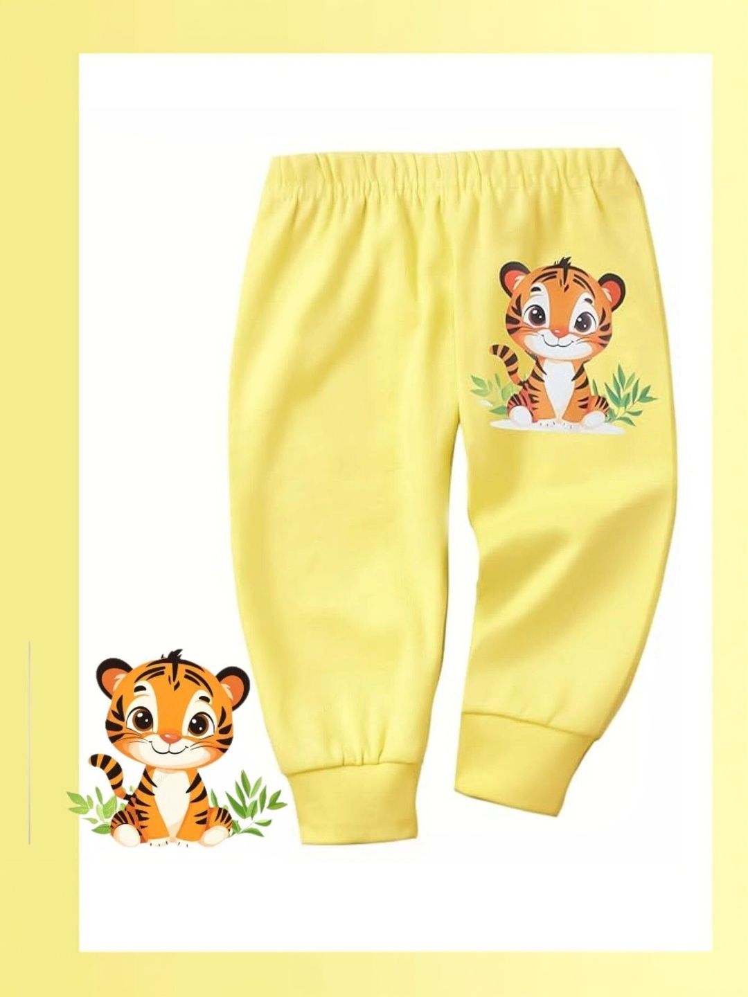 EIO Kids Pack of 5 Printed Cotton Joggers-picture-14