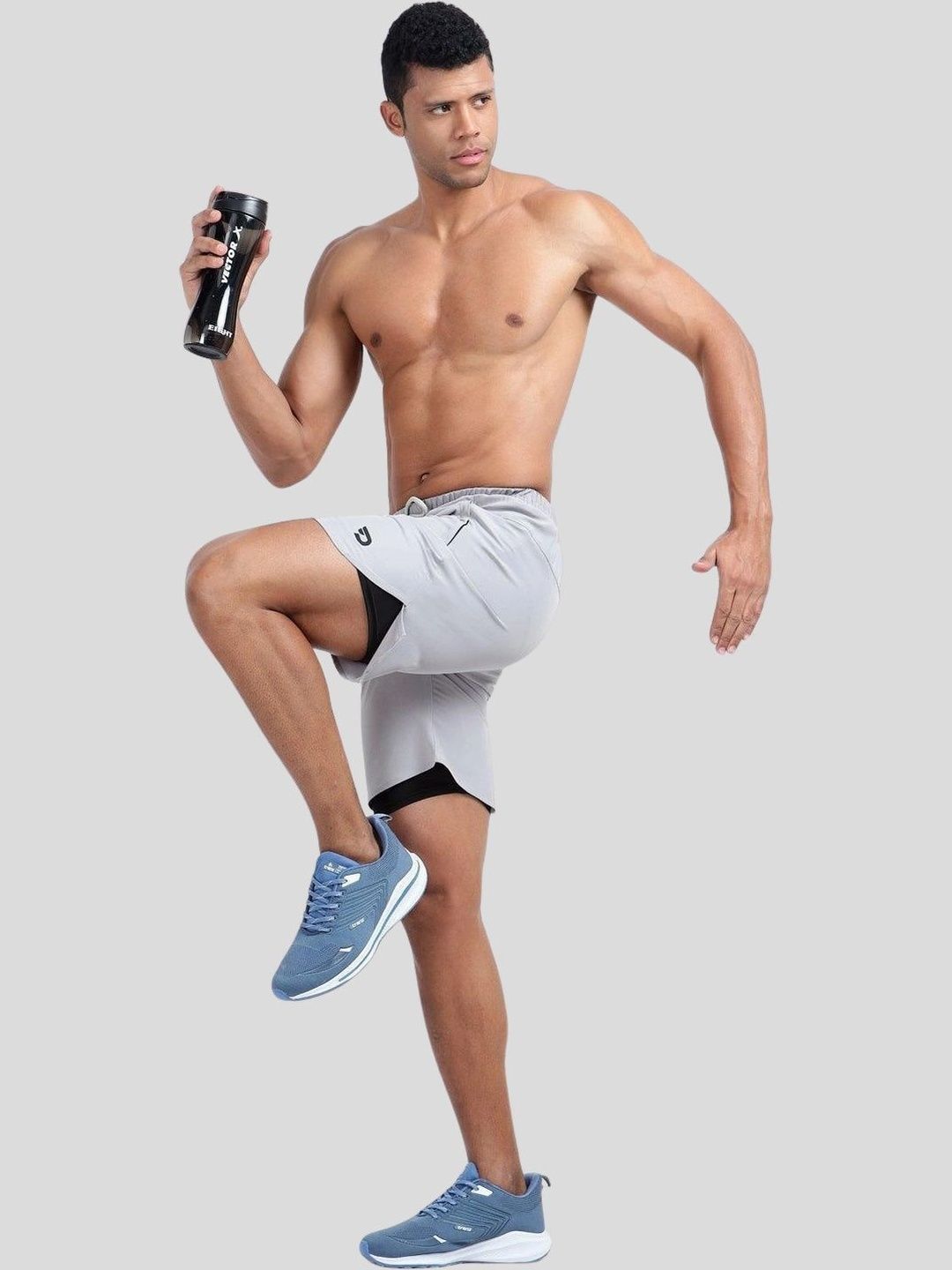 Denmonk Men Training or Gym Sports Shorts-picture-46