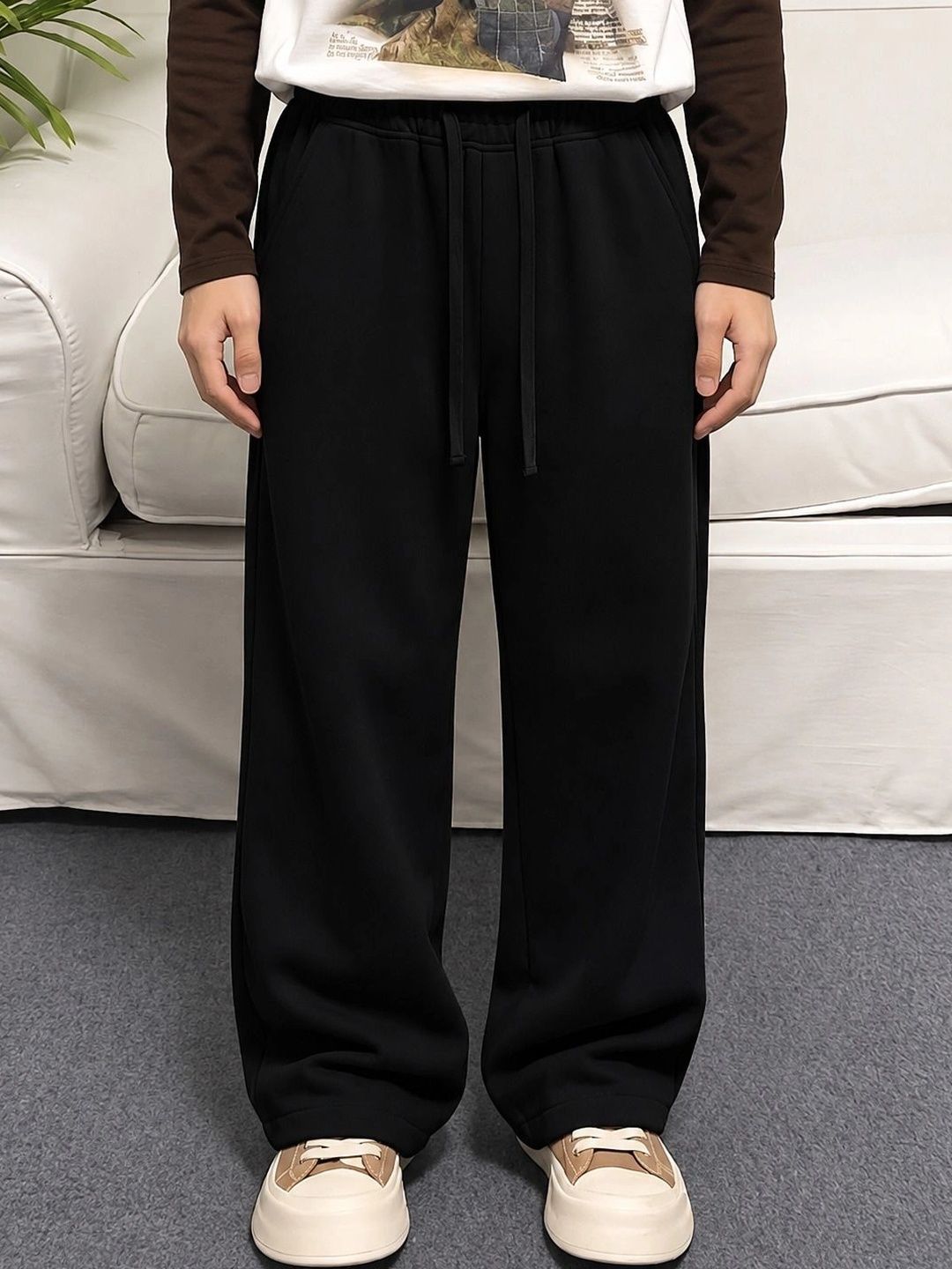 dockstreet Men Relaxed Fit Training Track Pants-picture-50