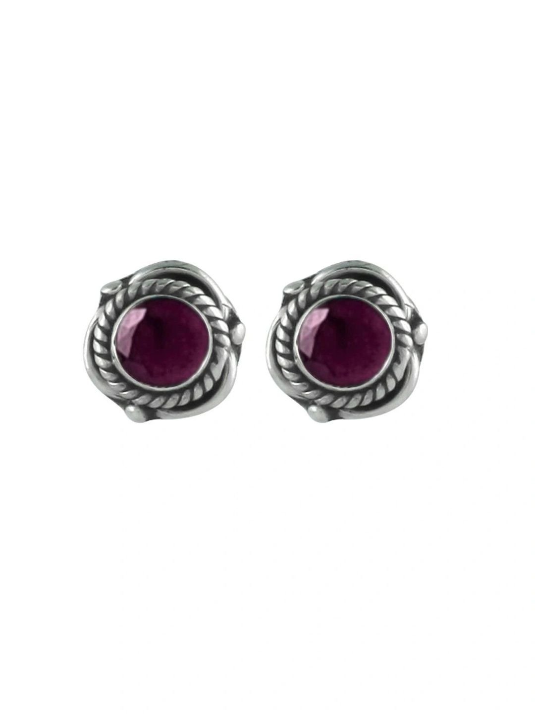 STERLINGLOW ABHOOSHAN Circular Studs Earrings-picture-26
