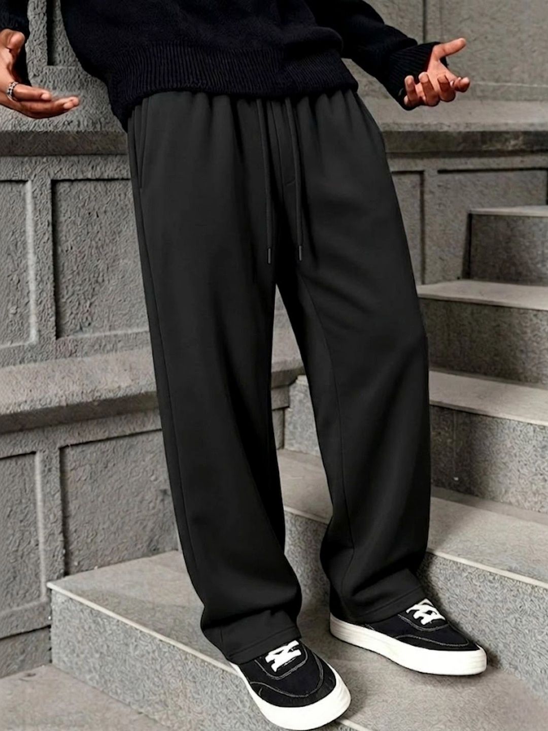 dockstreet Men Relaxed Fit Training Track Pants-picture-42