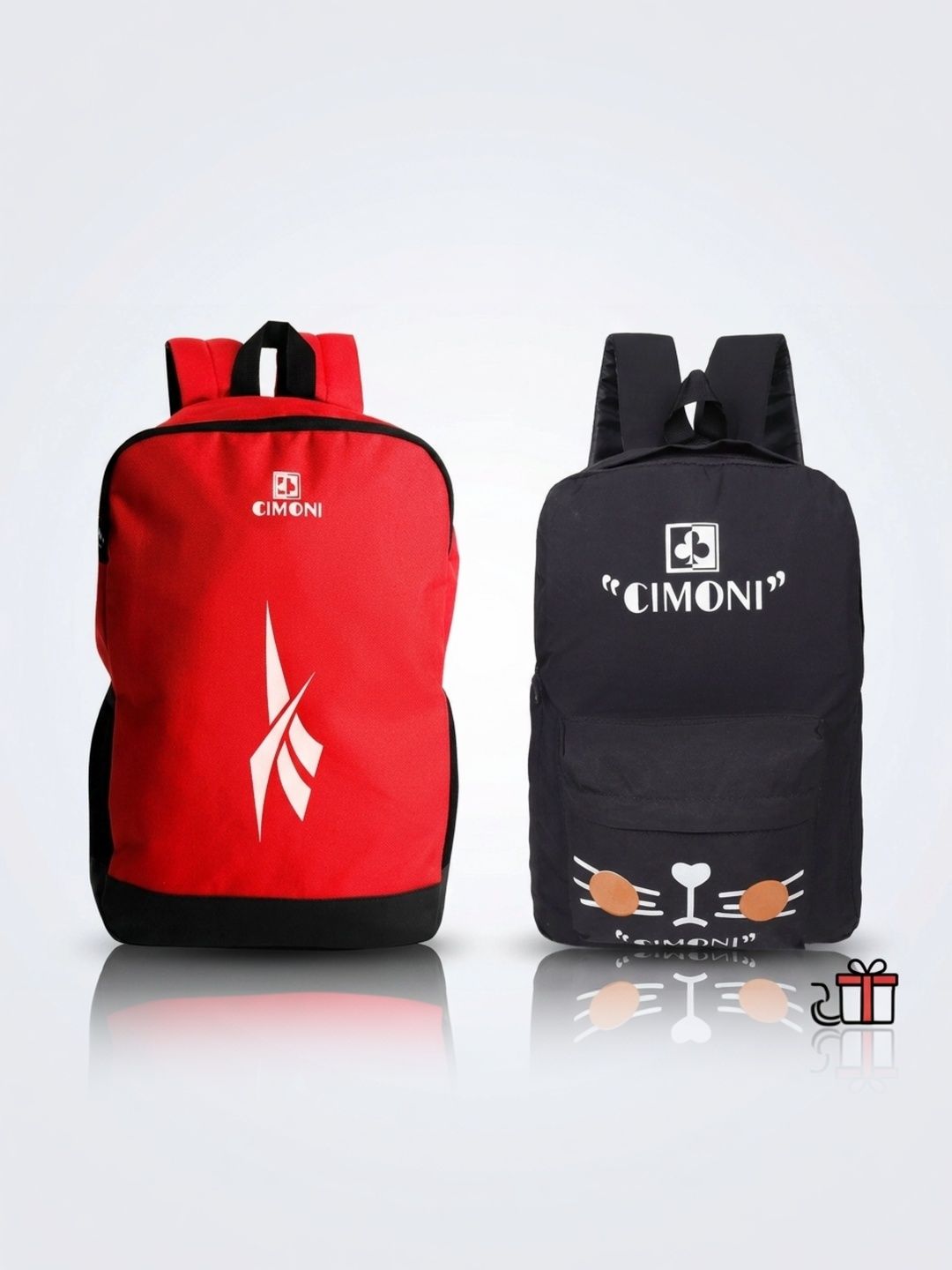 CIMONI Unisex Brand Logo Backpack-picture-33
