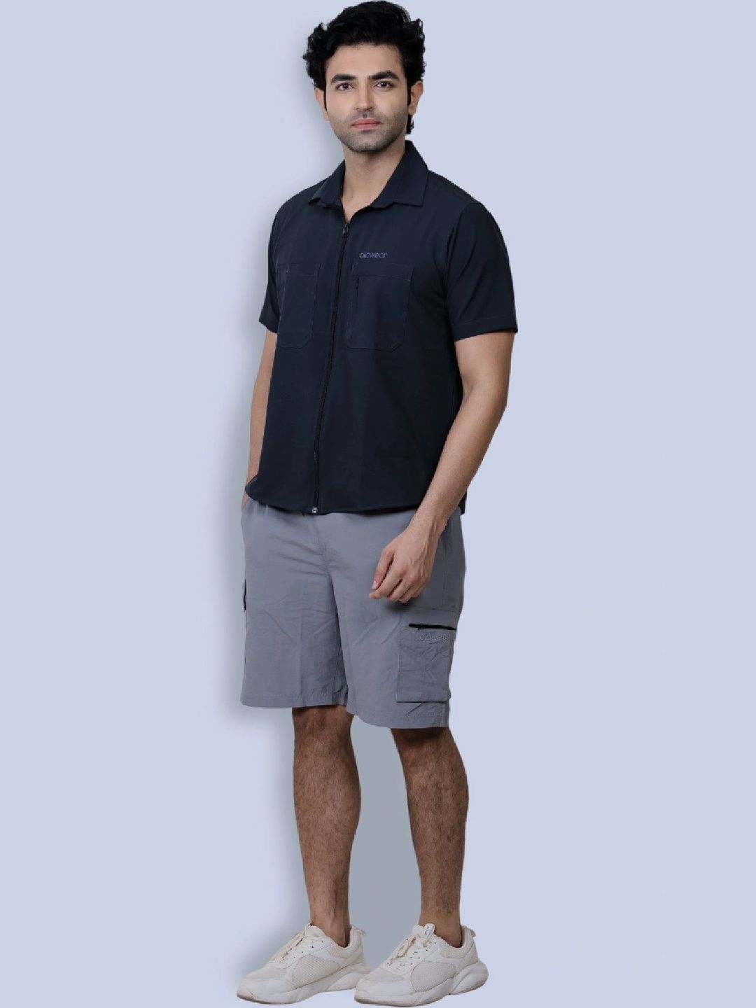 Clawear Men Loose Fit Outdoor Cargo Shorts-picture-33