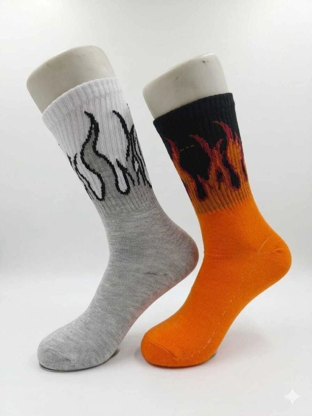 BEAR&BEYOND Men Pack of 2 Cotton Assorted Patterned Calf Length Socks-picture-16