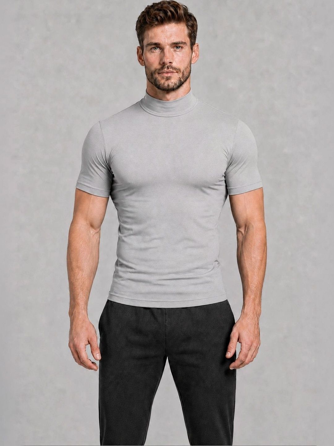 Raxedo Men High Neck T-shirt-picture-44