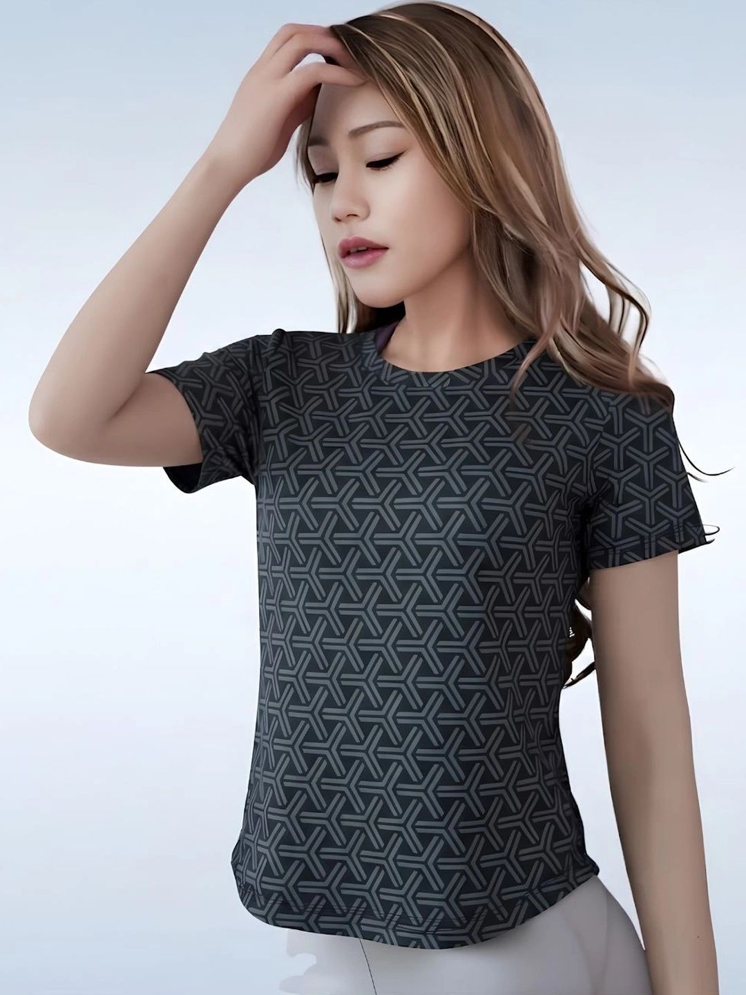 MYO2 Women Printed Anti Odour T-shirt-picture-14