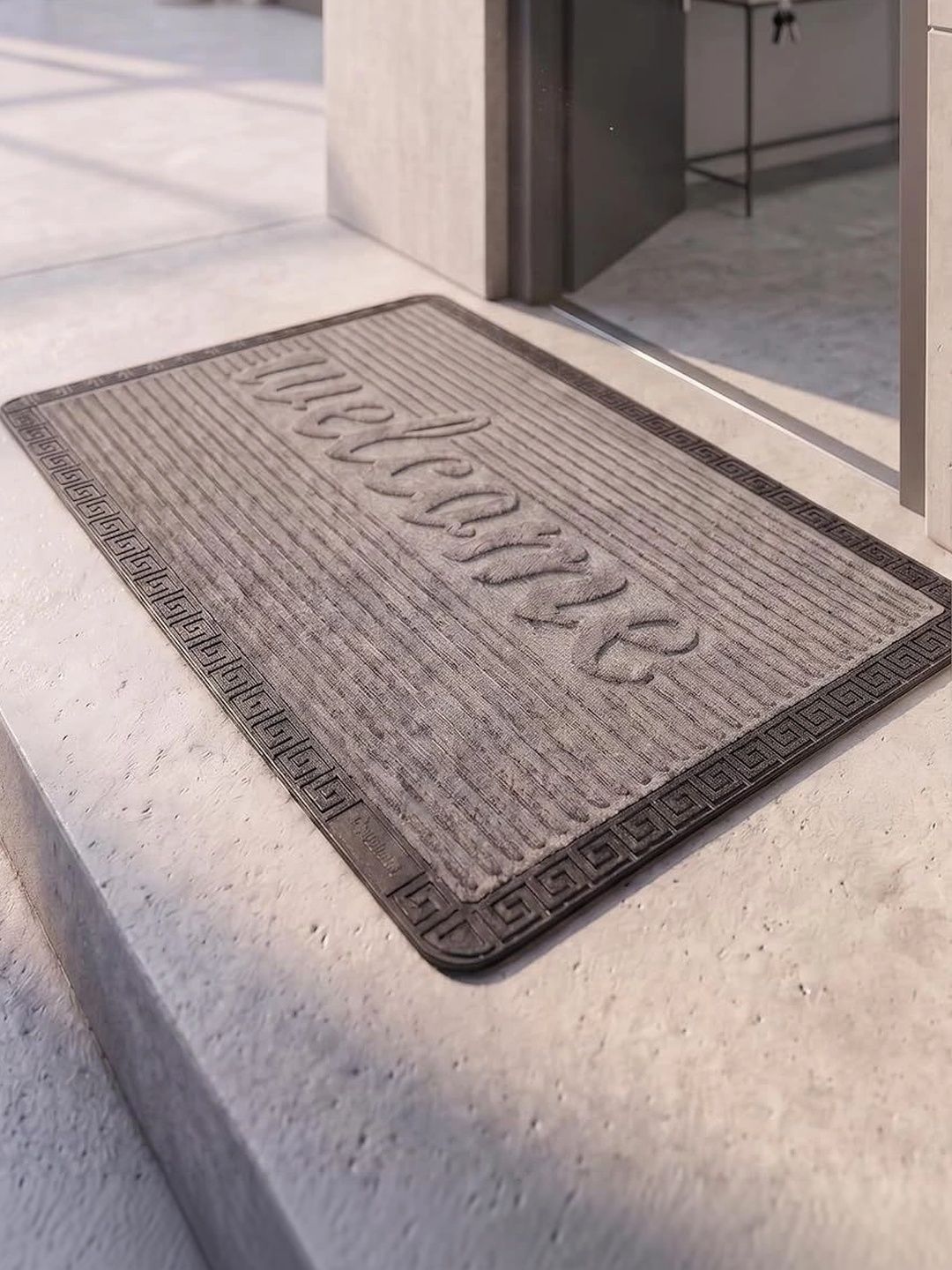 Ultica Fab Grey Coir Anti-Skid Doormats-picture-35