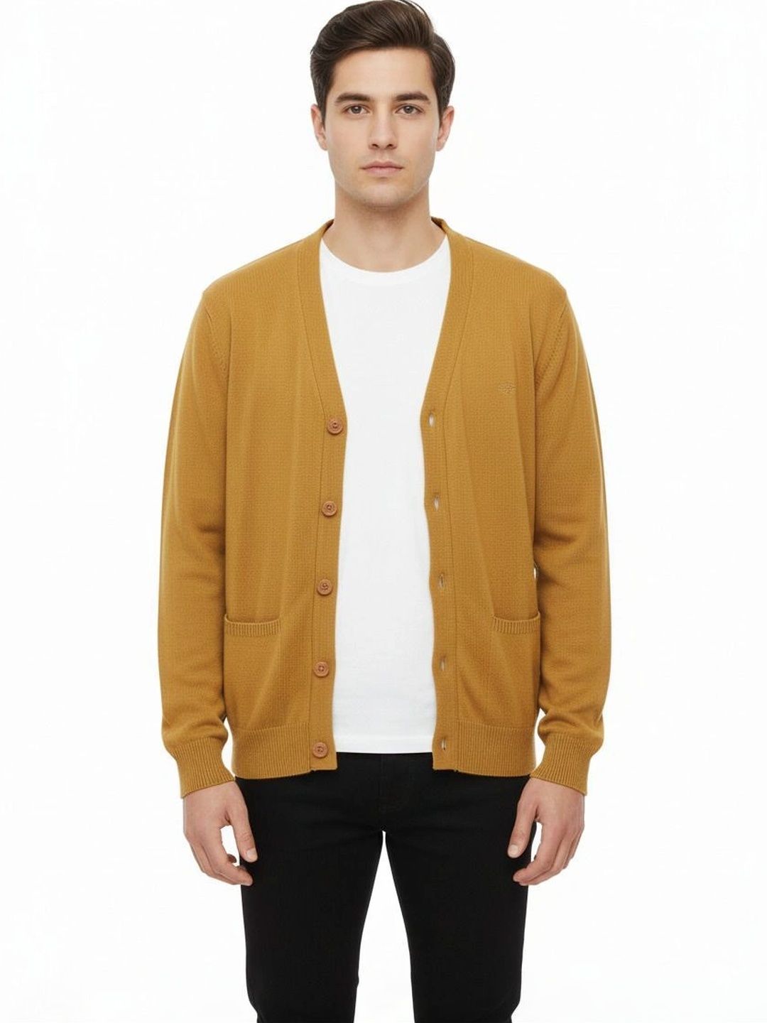 VOMAZO Men Woollen Cardigan-picture-44