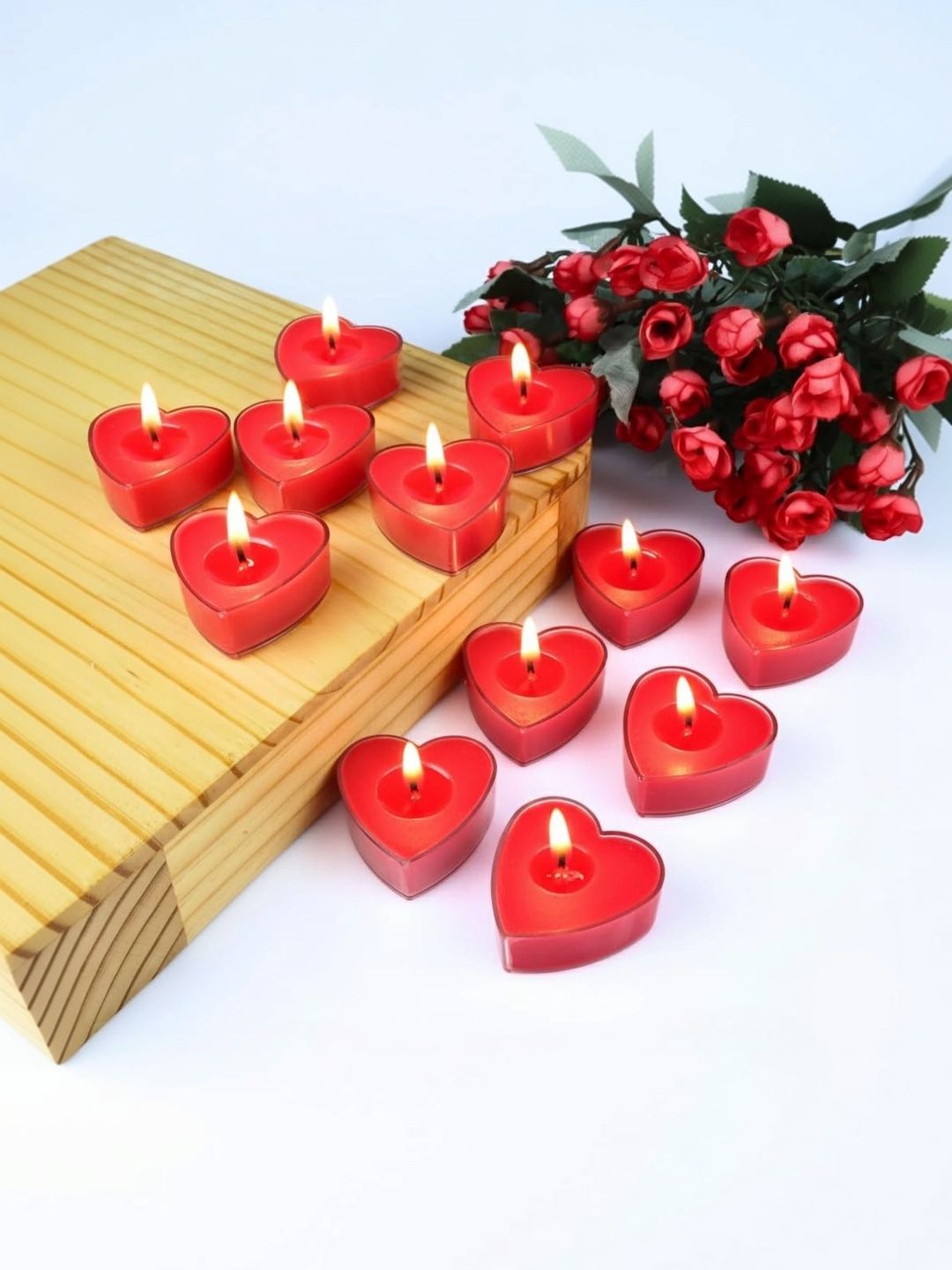 Smart Garden Red Tea Light Candle-picture-32