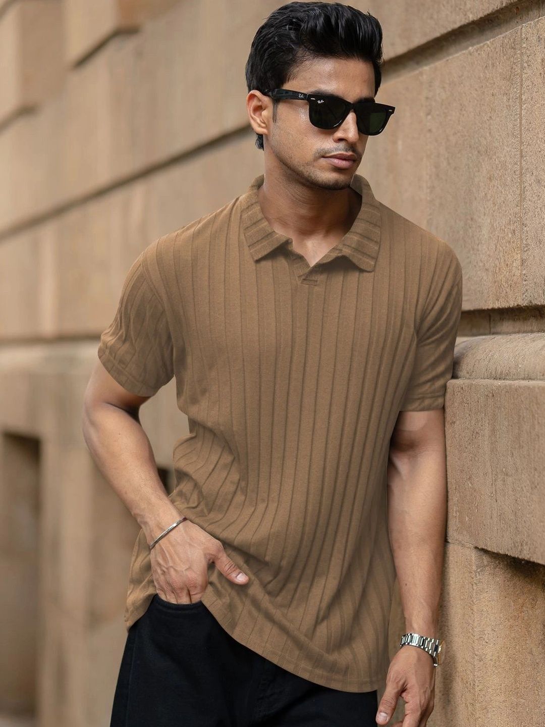 KAJARU Men Polo Collar T-shirt-picture-12