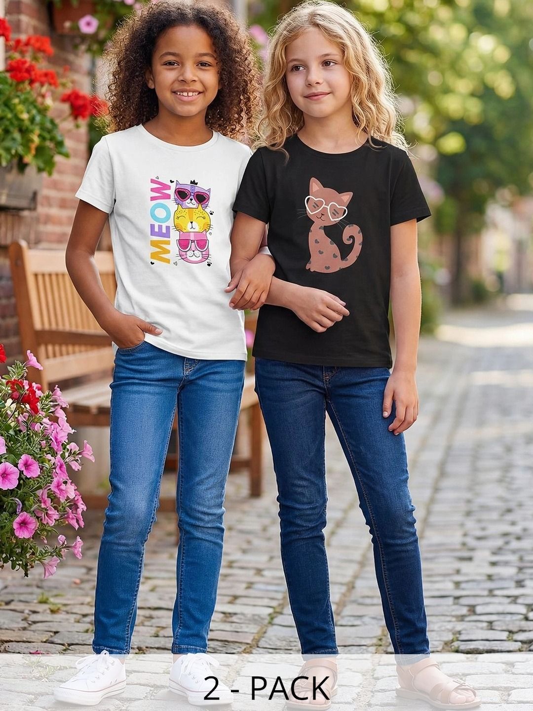 HELLCAT Girls 2 Printed T-shirt-picture-28
