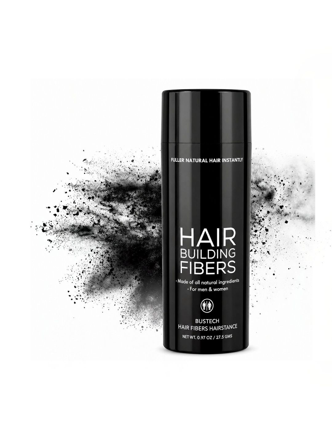 gleam soul Hair Builder Fiber - 27.5 g- Black-image-46