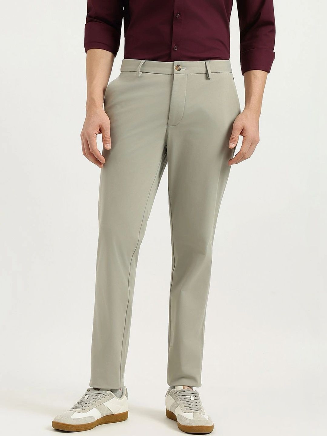 United Colors of Benetton Men Slim Fit Trousers-picture-44