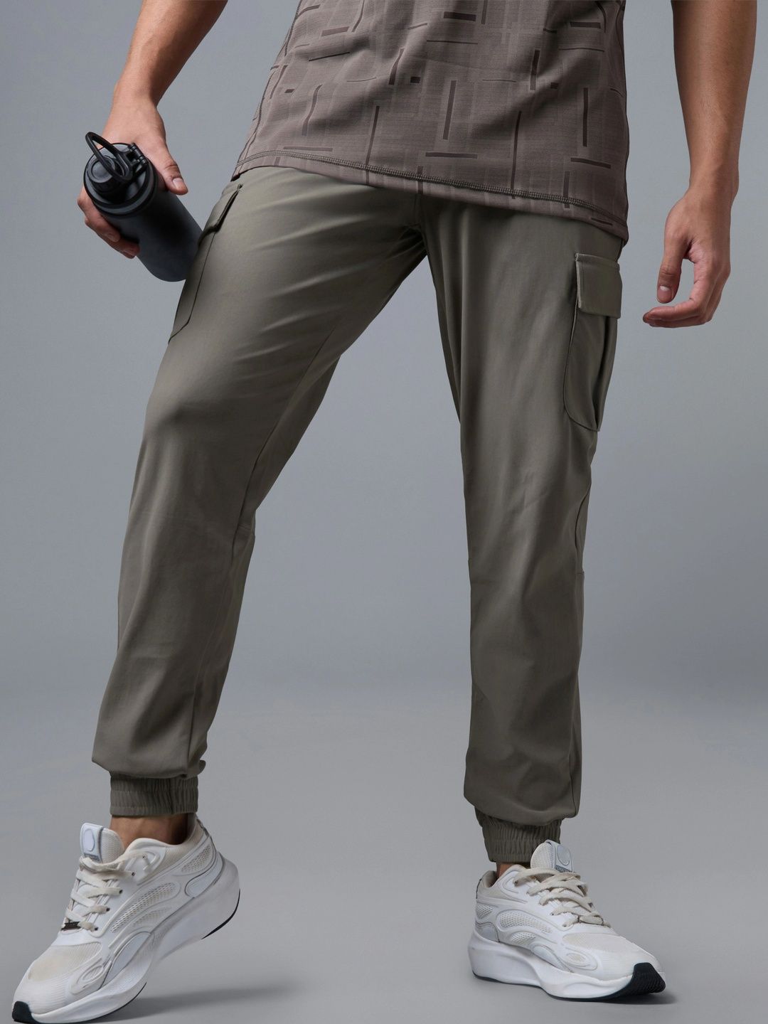 Technosport Men Slim Fit Antimicrobial Training Cargos-picture-18