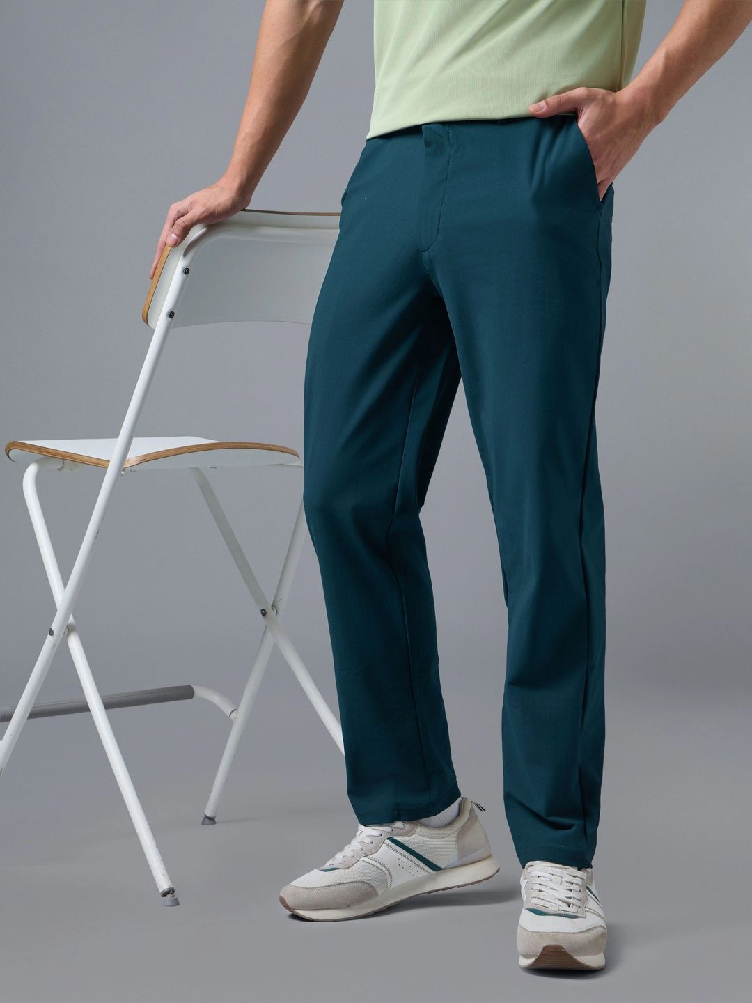 Technosport Men Relaxed Button Trousers-picture-36