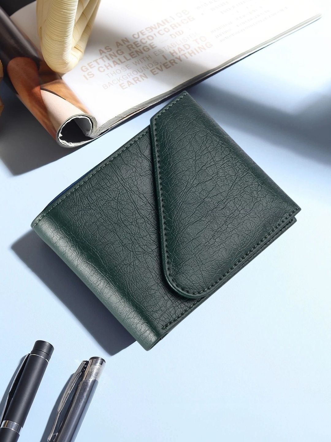 BIF Men Textured PU Two Fold Wallet-picture-15