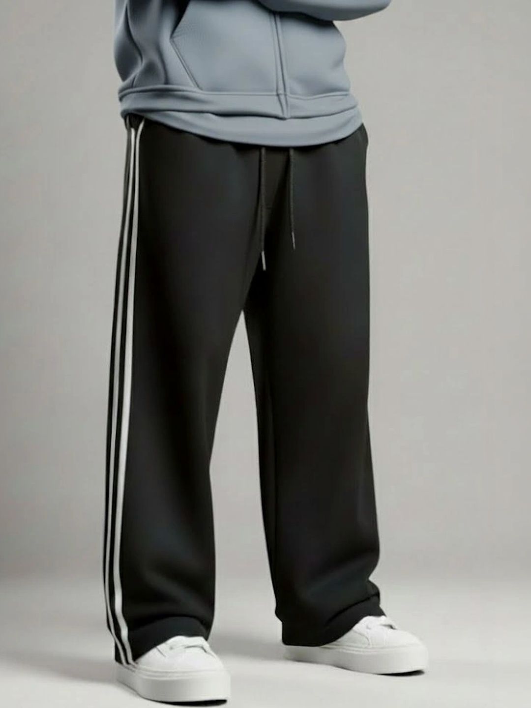 WARCOURT Men Regular Fit Striped Joggers-picture-17