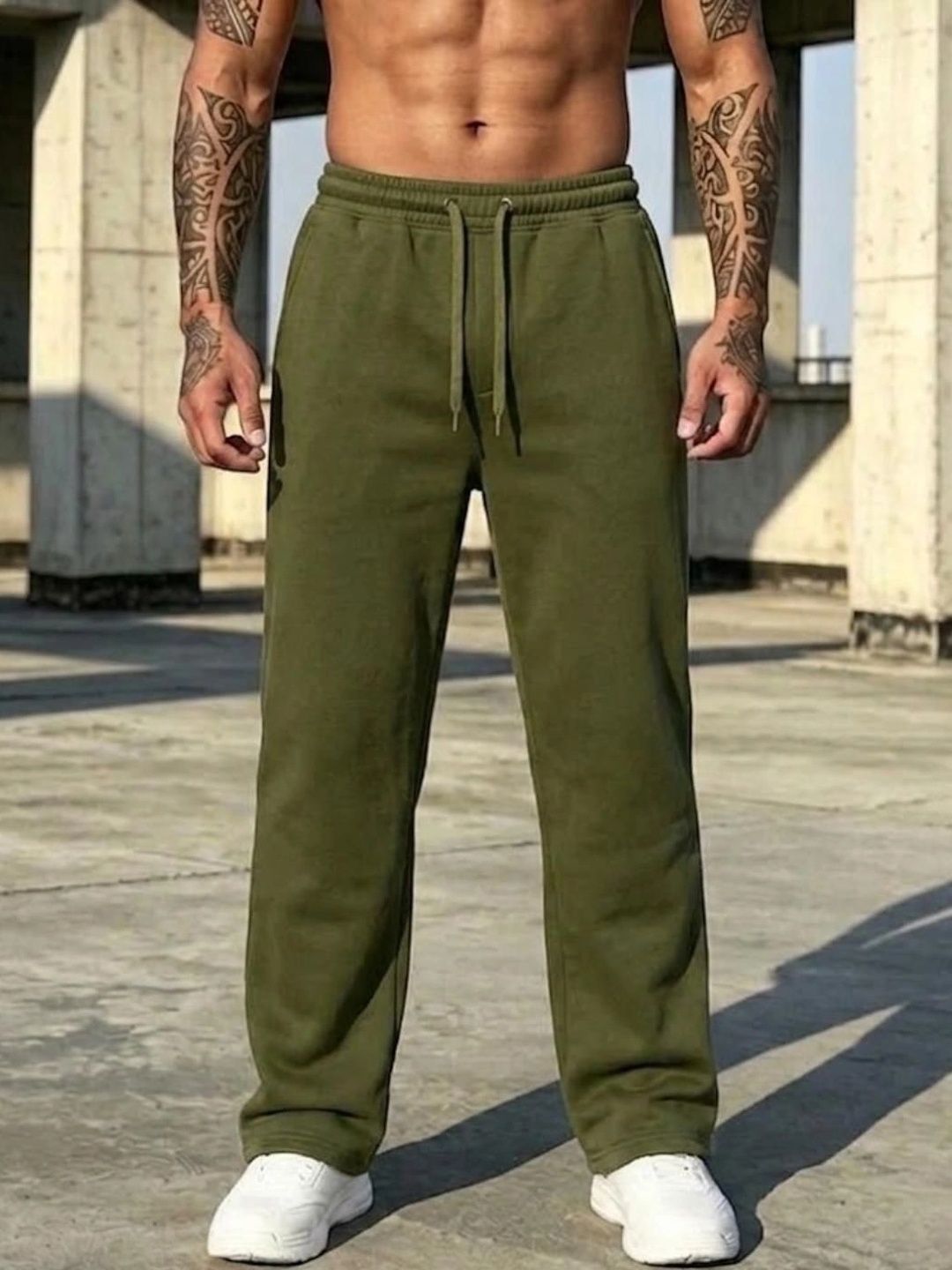 PROGENY Men Relaxed Fit Training Track Pants-picture-37