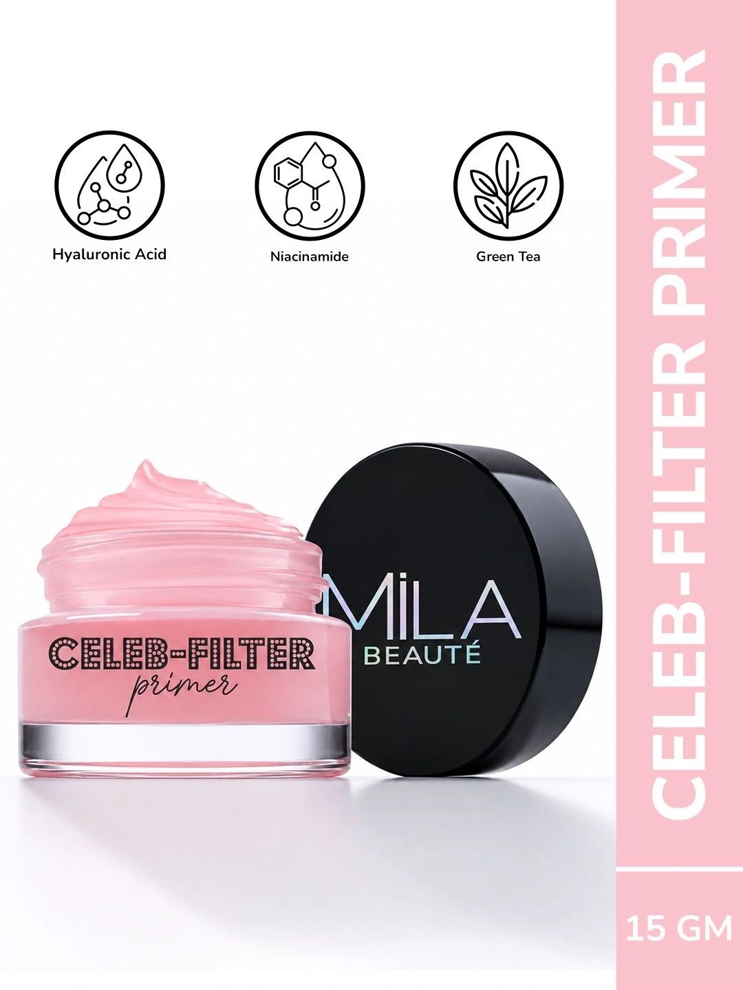 MILA BEAUTE Celeb Filter Primer with Niacinamide & Hyaluronic Acid - 15 g-picture-45