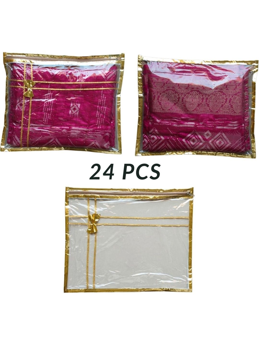 TERRALINK OVERSEAS Gold-Toned Set of 6 Regular Multi-Utility Organisers-image-47