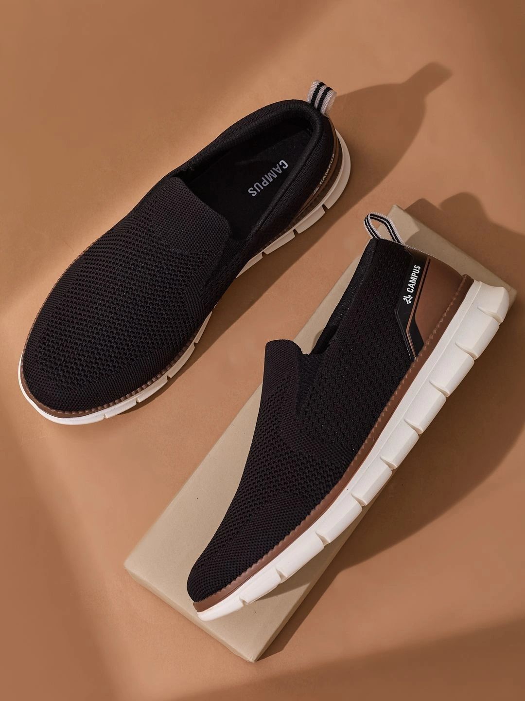 Campus Men Textile Walking Shoes-picture-25