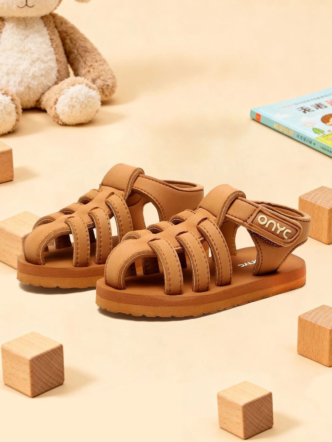 ONYC Unisex Kids Fisherman Sandals-picture-34
