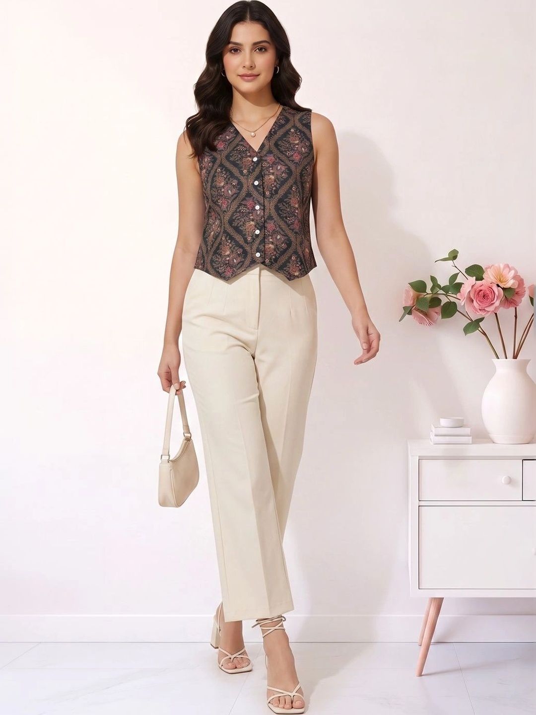 KAYABANDH Floral Print Top-picture-31