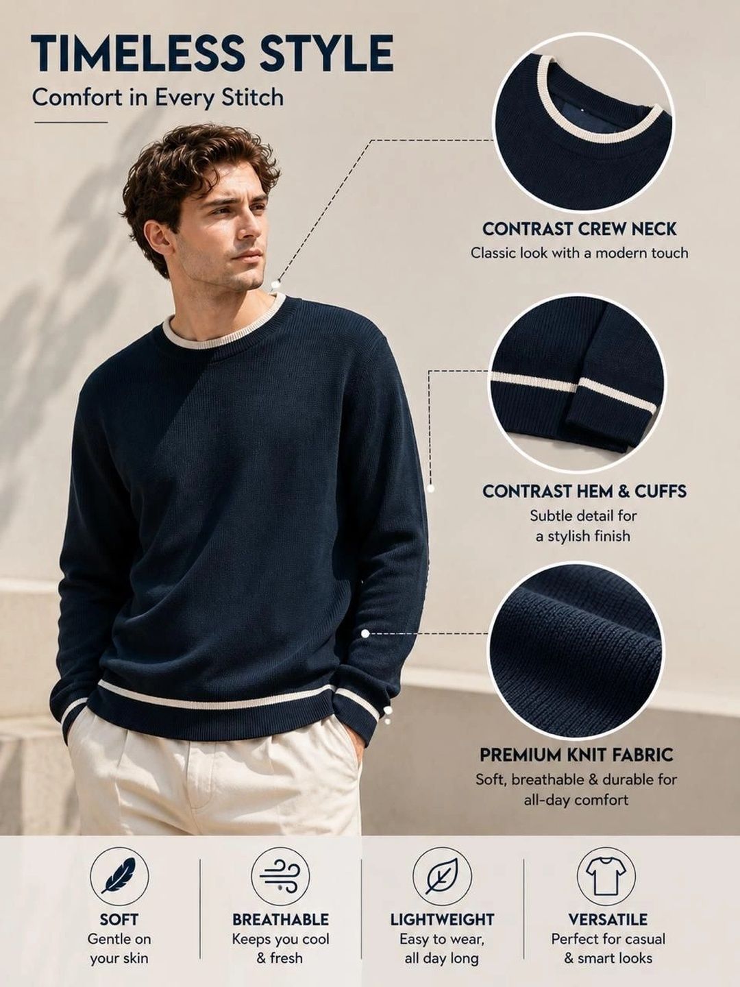 Moda Rapido Men Pullover-picture-14