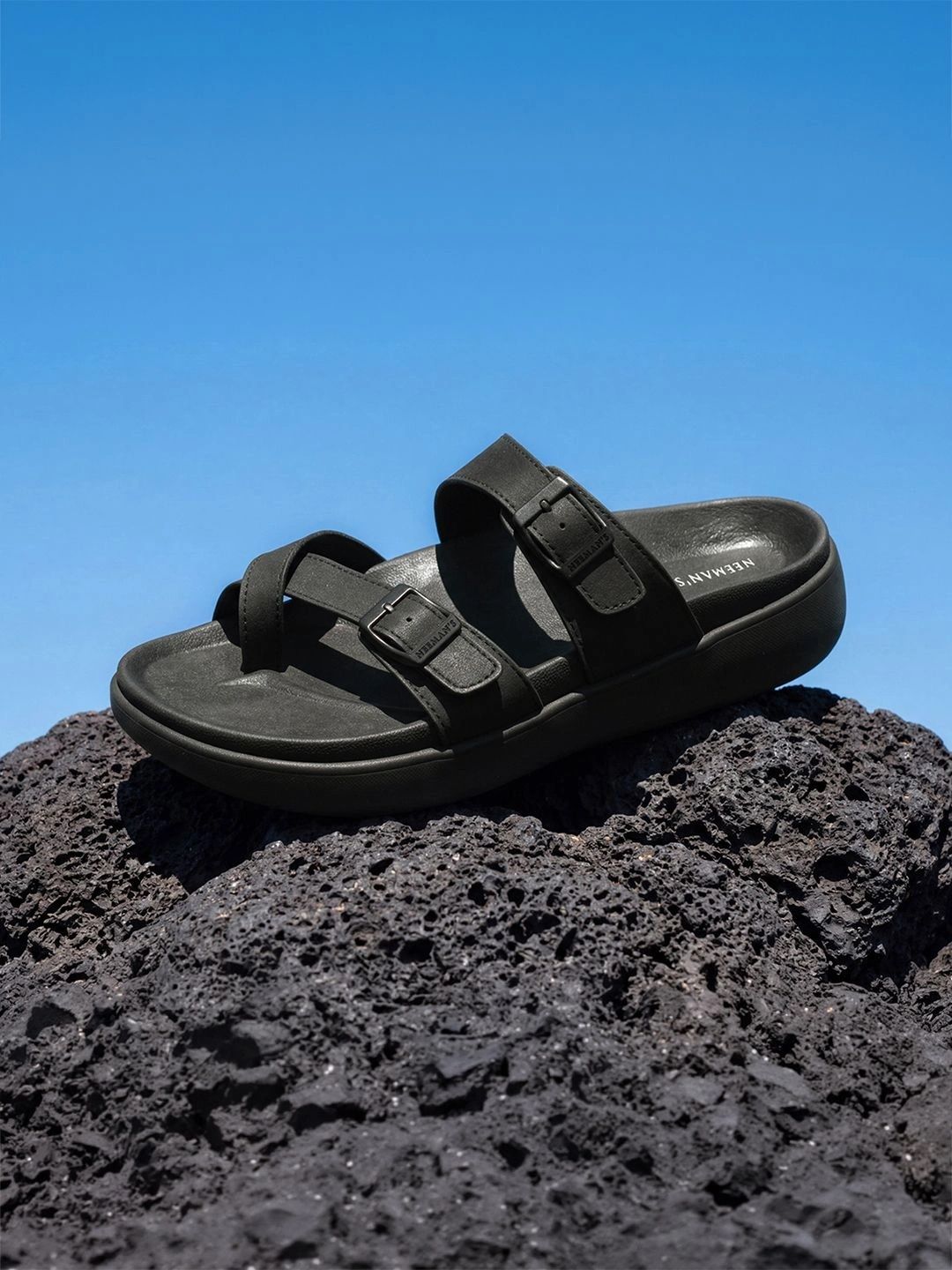 NEEMANS Men Leather Comfort Sandals-picture-24