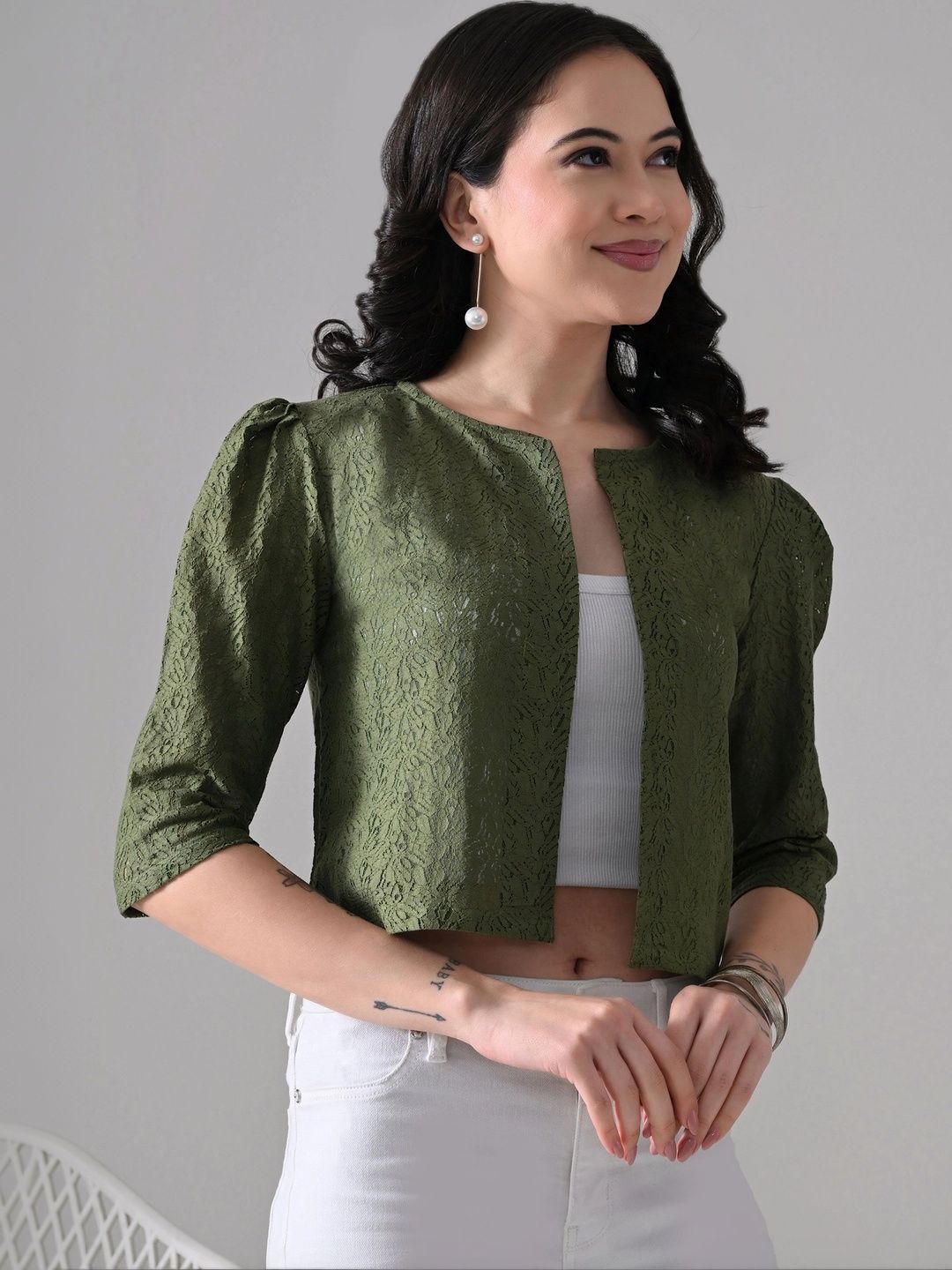 RAYWOS Women Crop Shrug-picture-14
