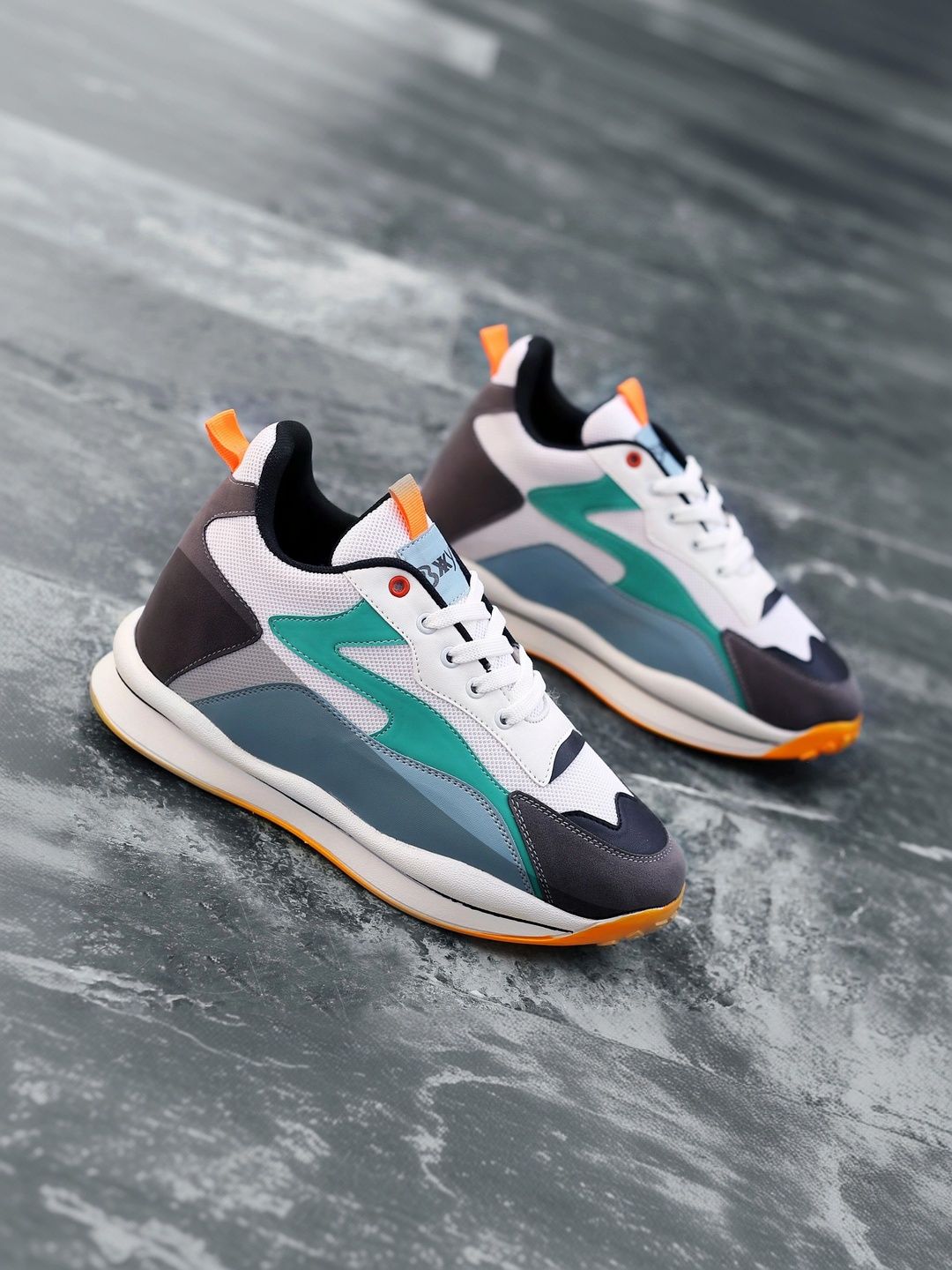 yuvrato baxi Men Colourblocked Sneakers-picture-25